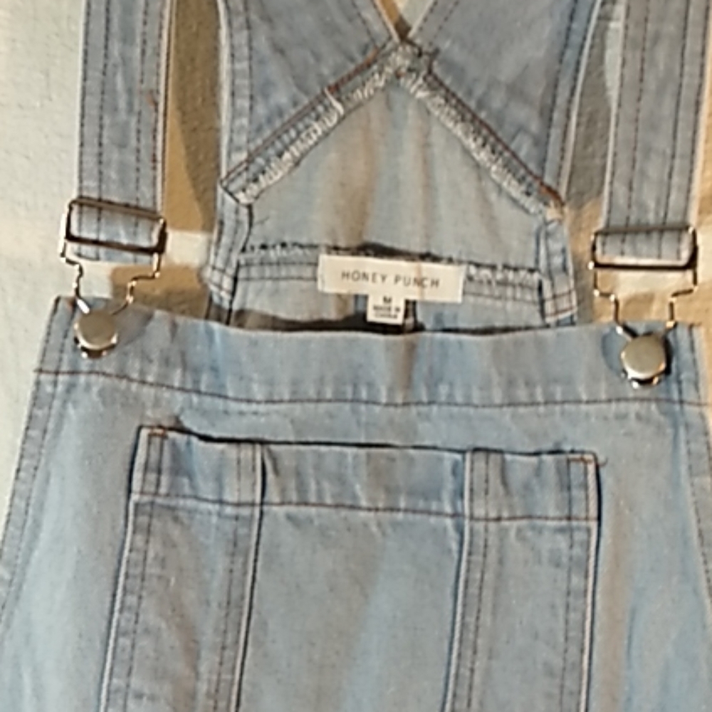 Overall jeans shorts M - Picture 3 of 6